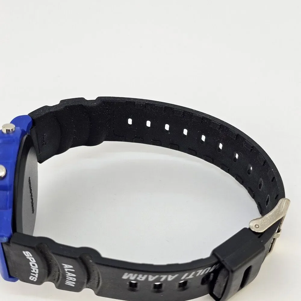 Lifelong‎ Sports Men's Watch 38MM Black Plastic Bands New Battery